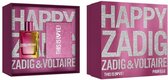 Zadig & Voltaire This Is Love! Giftset - 50 ml Eau de Parfum + Toilettas - Geurengeschenkset