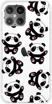 Apple iPhone 12 Pro Max Hoesje - Mobigear - Design Serie - TPU Backcover - Panda - Hoesje Geschikt Voor Apple iPhone 12 Pro Max