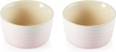 LE CREUSET - Aardewerk - Schaaltje stapelbaar Shell Pink 0,2