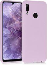 kwmobile telefoonhoesje voor Huawei P Smart (2019) - Hoesje voor smartphone - Back cover in mauve