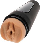 Main Squeeze Cory Chase - Toys voor heren - Kunstvagina - Beige - Discreet verpakt en bezorgd
