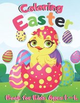 Easter Coloring Book for Kids Ages 1 - 4