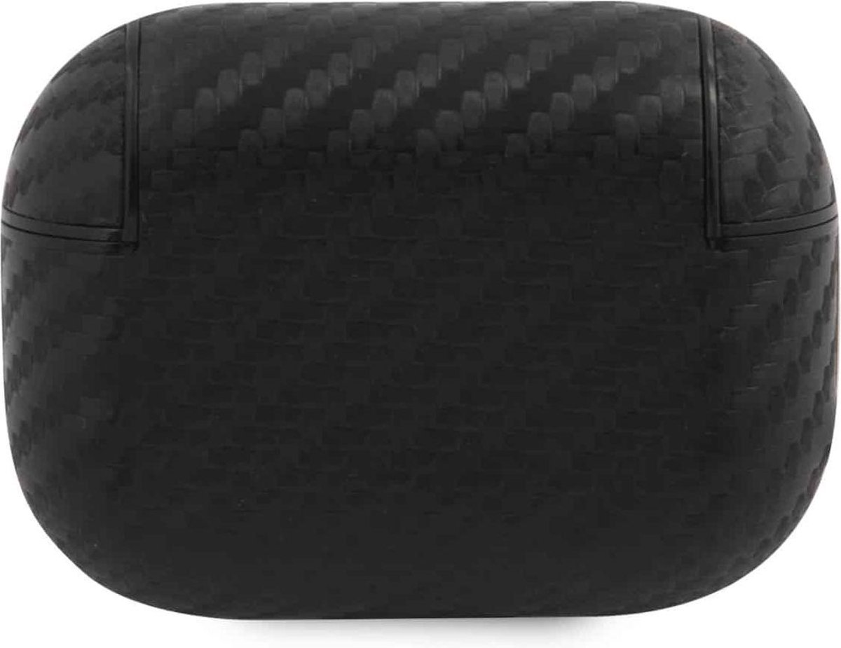BMW Airpods Pro Case - Zwart - Carbon - Metal Logo