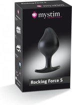 Rocking Force S E-Stim Buttplug - Zwart - Sextoys - Anaal Toys - Dildo - Buttpluggen