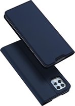 Motorola Moto G100 Bookcase Hoesje Blauw - Dux Ducis (Skin Serie) + Cacious Screen Protector