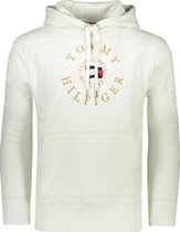 Tommy Hilfiger Sweater Wit Normaal - Maat L - Heren - Lente/Zomer Collectie - Katoen;Elastaan