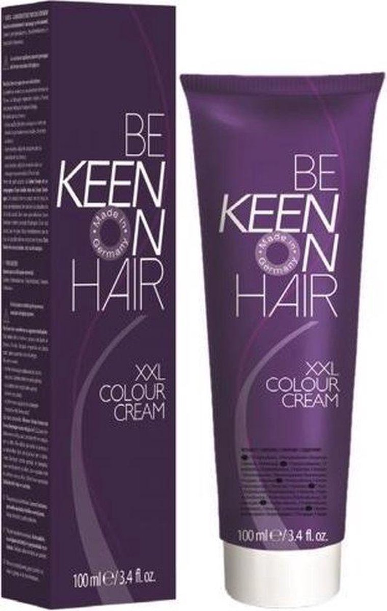 KeenCream Hair Colour - 7.34 - Natuurlijk goud koperblond, 100 ml
