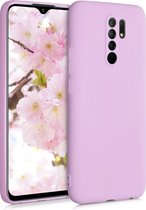 kwmobile telefoonhoesje voor Xiaomi Redmi 9 - Hoesje voor smartphone - Back cover in mat oudroze