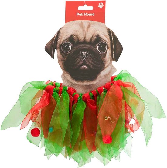 Costume de Noël pour chien jupe elfe avec cloches - 40X3XH16 cm - Costume -  Noël | bol.com