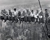 Poster "Lunch Atop a Skyscraper" ca.1932 heel beroemt en bekend