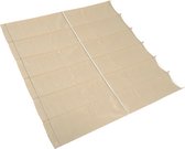 Tissu d'ombre - Nesling - Coolfit Harmonica - Blanc cassé - 3,7 x 3,7 m