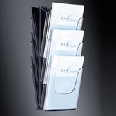 Sigel folderhouder - 3xA4 - wandmodel - transparant acryl - SI-LH135