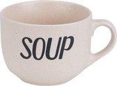 Cosy en trendy Soup Cream Beker 'soup' D11xh8,5cm 51cl Aardewerk - (Set van 6) En Yourkitchen E-kookboek - Heerlijke Smulrecepten