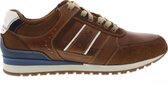 Australian Condor Lage sneakers - Leren Sneaker - Heren - Bruin - Maat 44