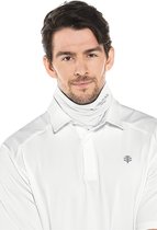Coolibar - UV-werende sjaal voor volwassenen - Virasana - Wit - maat S/M