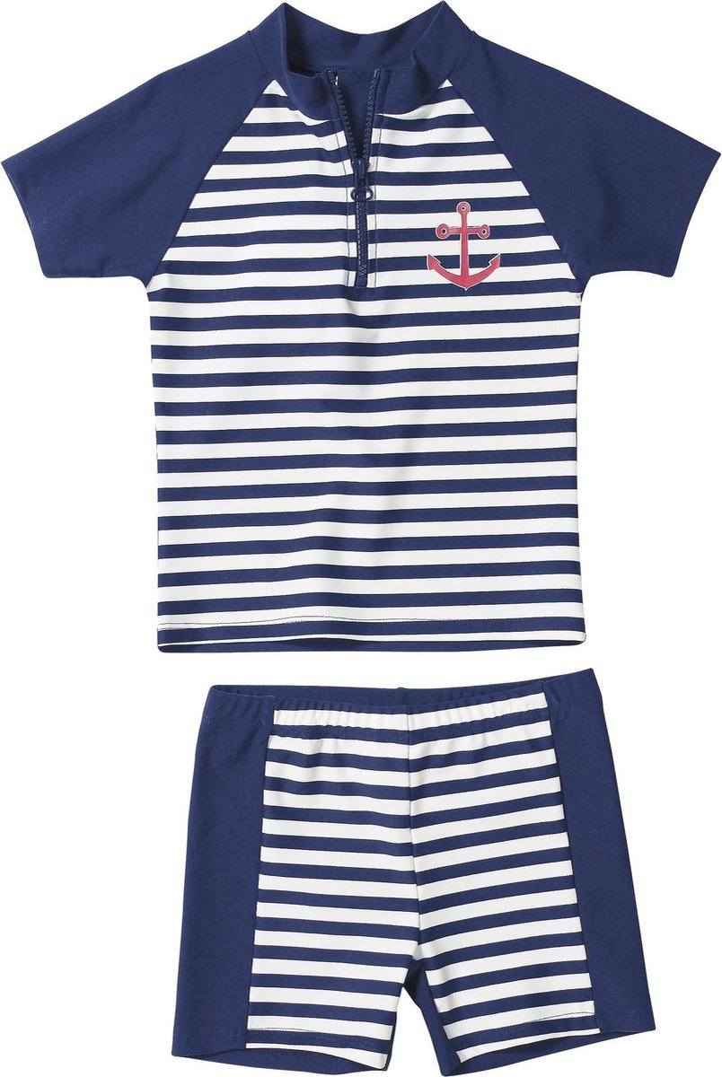 Playshoes UV-zwemsetje Kinderen Maritime - Blauw - maat 98/104