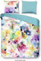 Good Morning Sinoa - Dekbedovertrek - Eenpersoons - 140x200/220 cm + 1 kussensloop 60x70 cm - Multi