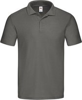 Fruit of the Loom Heren Origineel Polo Shirt (Licht Grafiet)