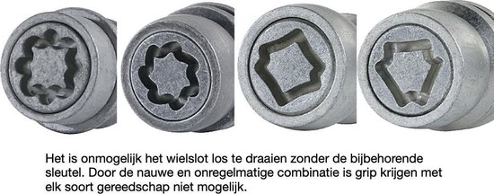 Dragonslock Rim Lock - Ensemble antivol de roue Volkswagen Tiguan Van chaque année - Galvanisé - Meilleur choix