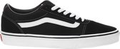 Vans Ward Suede Canvas Heren Sneakers - Black/White - Maat 40