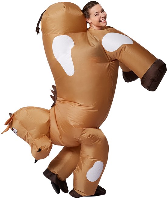 Paard kostuum andersom (unisex)