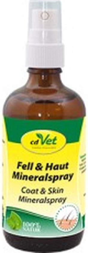 cdVet Vacht & Huid Mineraalspray - 100ml