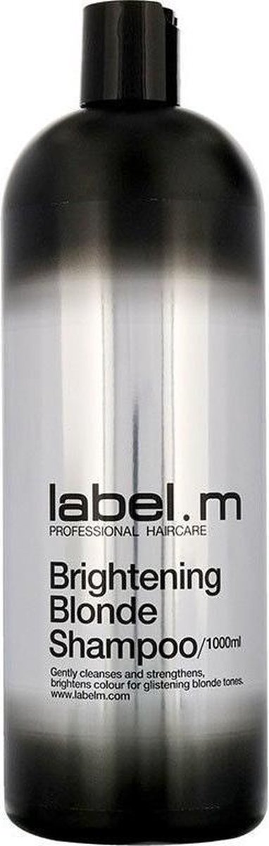 Label.M Brightening Blonde Shampoo-1000 ml - vrouwen - Voor Gekleurd haar