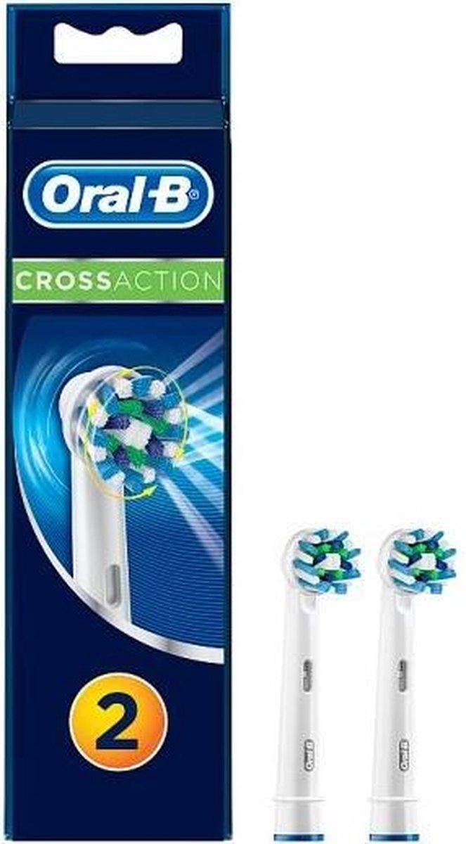 Oral B opzetborstels Cross Action - 2 stuks (EB 50-2)