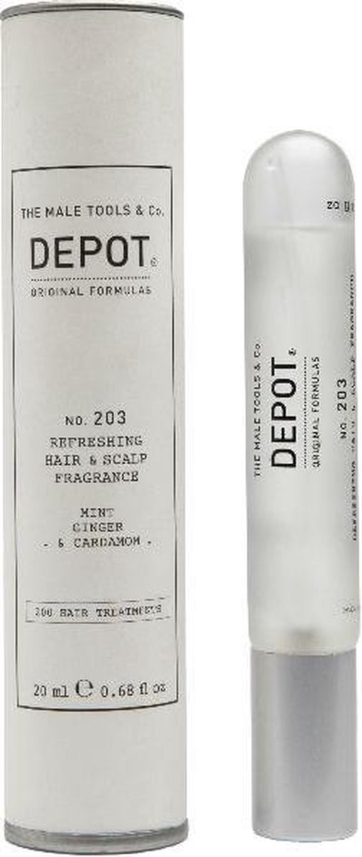 Goedkoopste Depot - 203 Refreshing Hair & Scalp Fragrance - 20ml