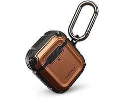 Supcase Battle Geschikt voor Apple AirPods 2 / Airpods 1 Case - Bruin