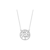Favs Dames ketting 925 sterling zilver 68 Zirconia One Size 87613194