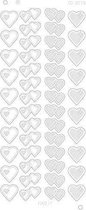 Hearts Various Platinum - Zilver