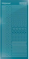 Hobbydots sticker - Mirror - Turquoise