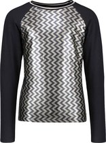 Like Flo Longsleeve meisje metallic maat 110