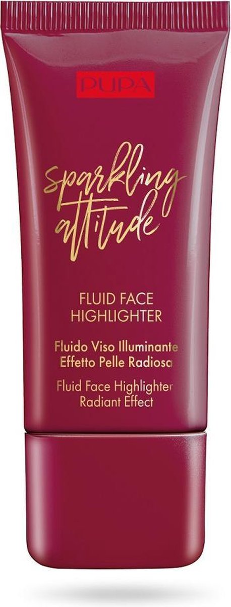 Goedkoopste PUPA Sparkling Attitude Fluid Face Highlighter 001 Metal Gold 30ml