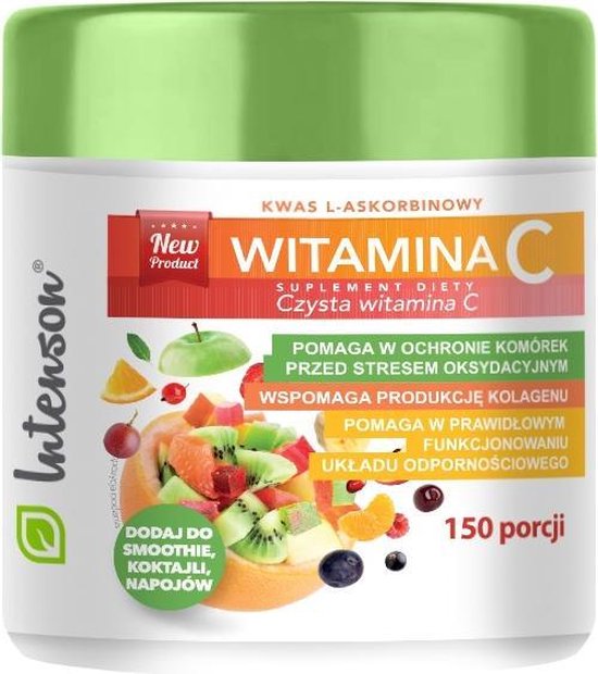 Intenson witamina c suplement diety w proszku 150g (u)