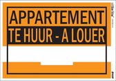 Pickup affiche kunststof 23x33 cm - appartementTe Huur A Louer