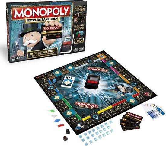 Thumbnail van een extra afbeelding van het spel Monopoly Extreem Bankieren - Speelgoed - Spellen