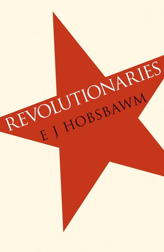 Couverture de livre avec une grande étoile rouge et le titre "REVOLUTIONARIES" écrit en lettres blanches.