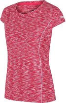 Regatta Hyperdimension Vochtdoorvoerend T-Shirt Voor Dames Rood Roze