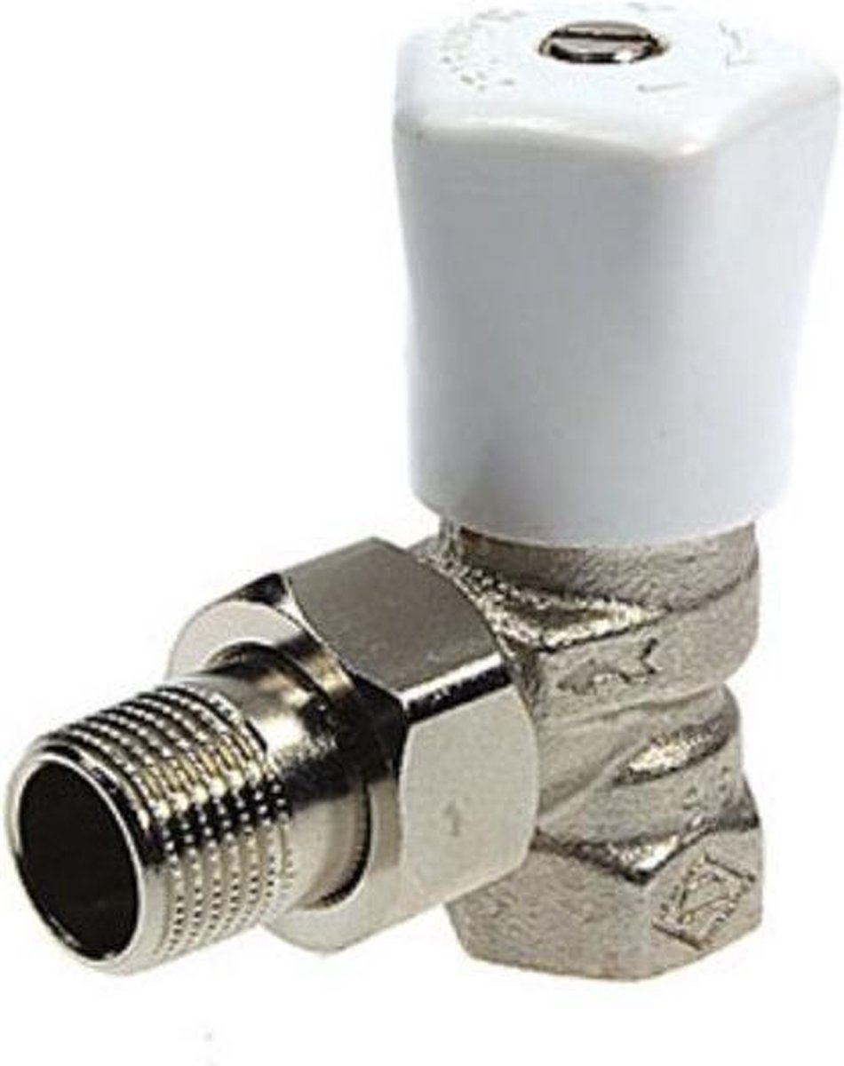 Heimeier - Radiatorafsl Mikrotherm DN20 G3/4 - haaks