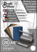 schutbladen ProfiOffice A4 - 230gr.karton 20st. leer wit