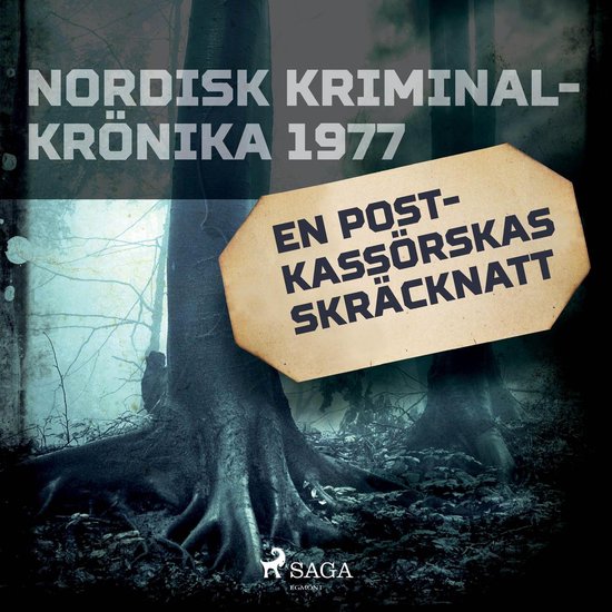 En postkassörskas skräcknatt - cover