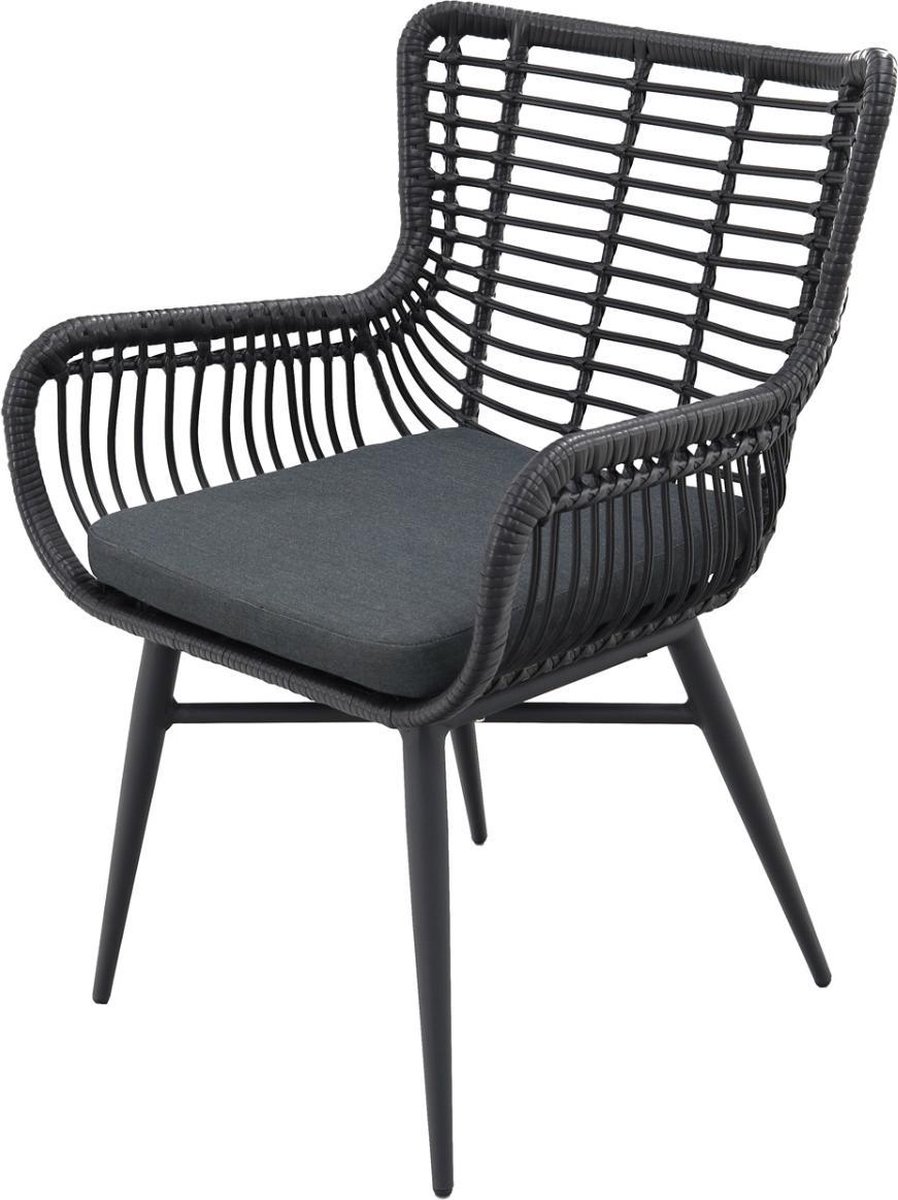 VDG Jasmine dining tuinstoel - black