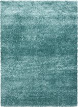 Tapijtenloods Brilliant Design Vloerkleed Hoogpolig Blauw - 240x340 CM