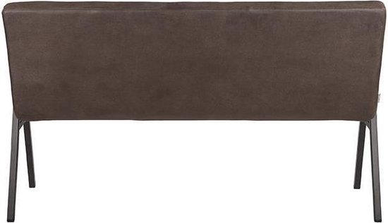 HOOBRO Benches for Dining Room Sofa, 120 x 30 x 46.5cm, Kitchen Bench Dining Bench in Industrial Design, Stable Metal Frame, Easy to Assemble, for