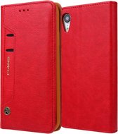 Voor iPhone XR CMai2 Kaka-serie Litchi Texture horizontale flip lederen tas met houder en kaartsleuven (rood)