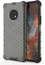 Voor Huawei Enjoy 20 Pro schokbestendige honingraat pc + TPU-hoes (grijs)