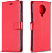 Voor Xiaomi Redmi K30 Pro Crazy Horse Texture Horizontale Flip Leather Case met houder & kaartsleuven & portemonnee & fotolijst (rood)