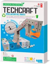 Green Science Techcraft - Pneumatische Robotarm - Kunststof - 20,5 x 27,5 x 6 cm